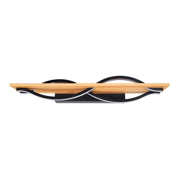 LED Аплик Conato WL-23848-30W-BK-GD Italux 14W 3000K | Osvetlenieto.bg