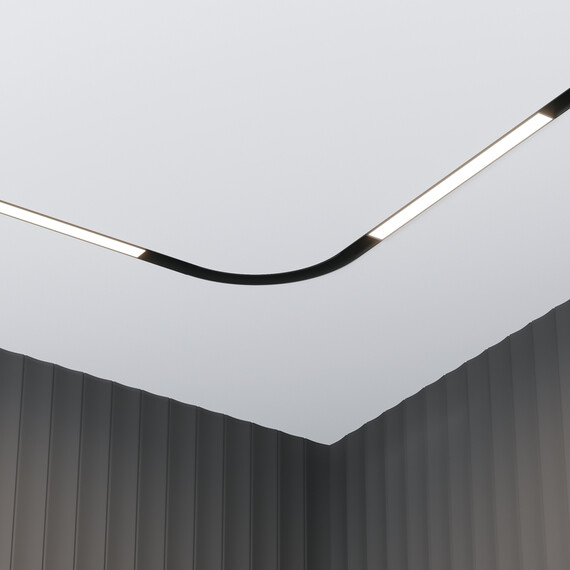 LED осветител магнитна шина Exility TR030-2-12W4K-B Maytoni 12W 4000K | Osvetlenieto.bg