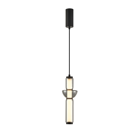 LED Пендел Bruni PND-27372-1-19W-BK Italux 19W 3000K | Osvetlenieto.bg