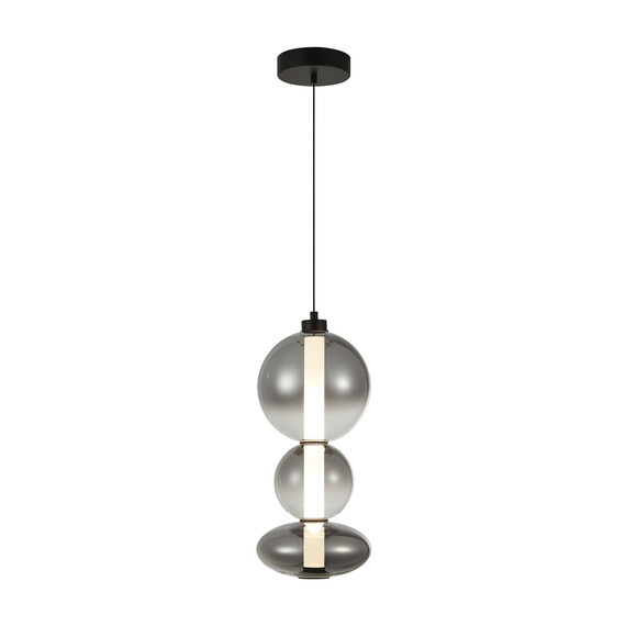 LED Пендел Sonte PND-24352V-24W-BK-SG Italux 24W 3000K | Osvetlenieto.bg