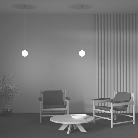 LED Пендел за вграждане Luna P039PL-5W4K-10INS-B Maytoni 5W 4000K | Osvetlenieto.bg