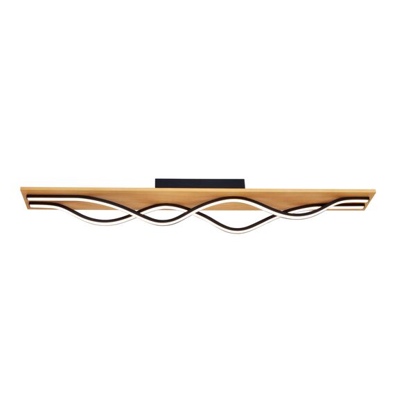 LED Плафон Conato PLF-23848-30W-BK-GD Italux 35W 3000K | Osvetlenieto.bg