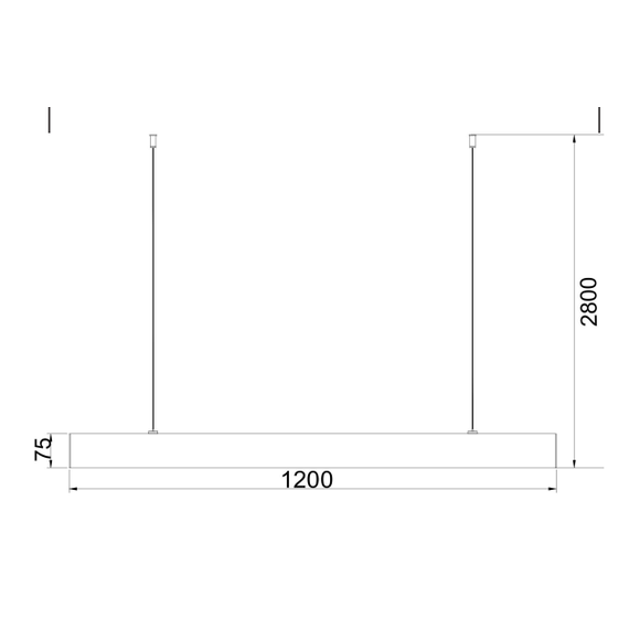 LED Полилей BASIS PP051PL-L40W4K Maytoni 40W 4000K | Osvetlenieto.bg