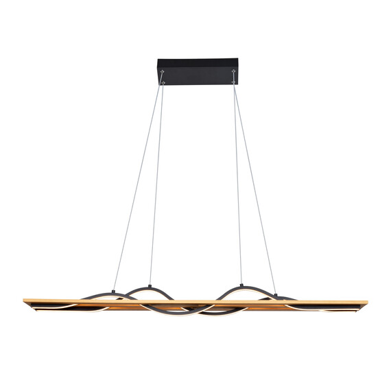 LED Полилей Conato PND-23848-30W-BK-GD Italux 35W 3000K | Osvetlenieto.bg