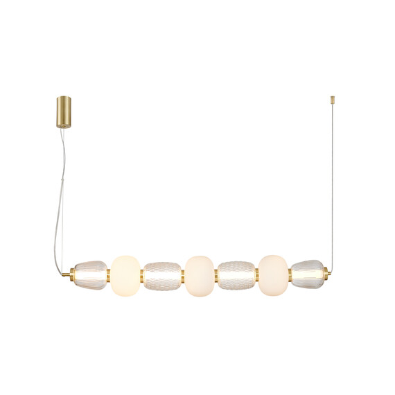 LED Полилей Eris PND-98374-42W-GD Italux 42W 3000K | Osvetlenieto.bg