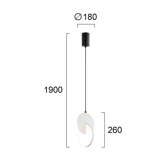 LED Полилей MAGIC 4292400 Viokef 5W 3000K | Osvetlenieto.bg