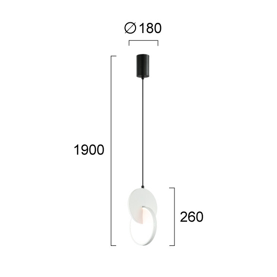 LED Полилей MAGIC 4292400 Viokef 5W 3000K | Osvetlenieto.bg