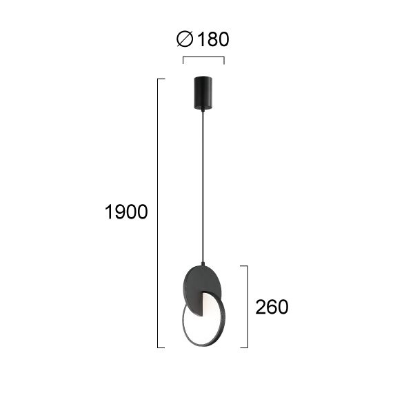 LED Полилей MAGIC 4292401 Viokef 5W 3000K | Osvetlenieto.bg