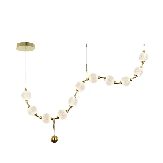 LED полилей Morano PND-93829-44W-3K-GD Italux 49W 3000K | Osvetlenieto.bg