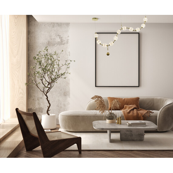 LED полилей Morano PND-93829-44W-3K-GD Italux 49W 3000K | Osvetlenieto.bg