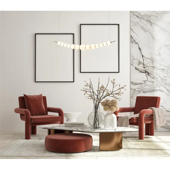 LED Полилей Ronza PND-36472-37W-3K-GD Italux 37W 3000K | Osvetlenieto.bg