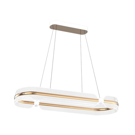 LED Полилей Sopla PND-63728-56W-3K-GD Italux 56W 3000K | Osvetlenieto.bg