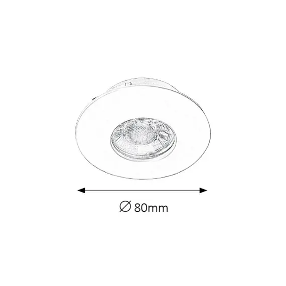 Луна за вграждане Randy 1078 Rabalux LED 3x4W | Osvetlenieto.bg