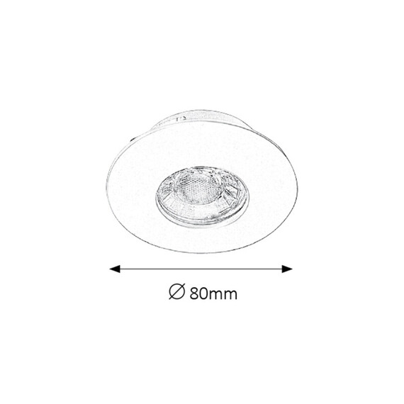 Луна за вграждане Randy 1078 Rabalux LED 3x4W | Osvetlenieto.bg