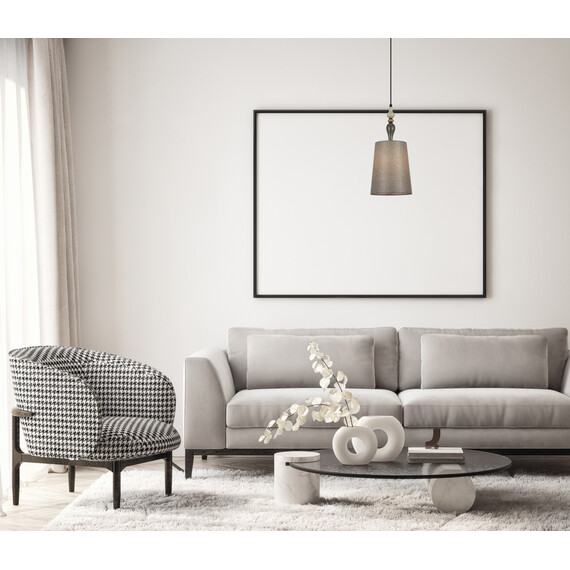 Пендел Moren PND-22374C-BK Italux 1xE27 | Osvetlenieto.bg