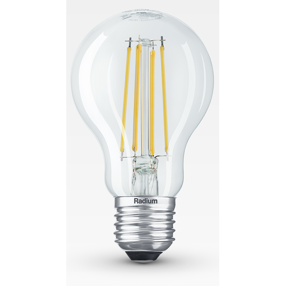 E27 5.9W 3000K Radium LED крушка Filament 806lm A60 | Osvetlenieto.bg