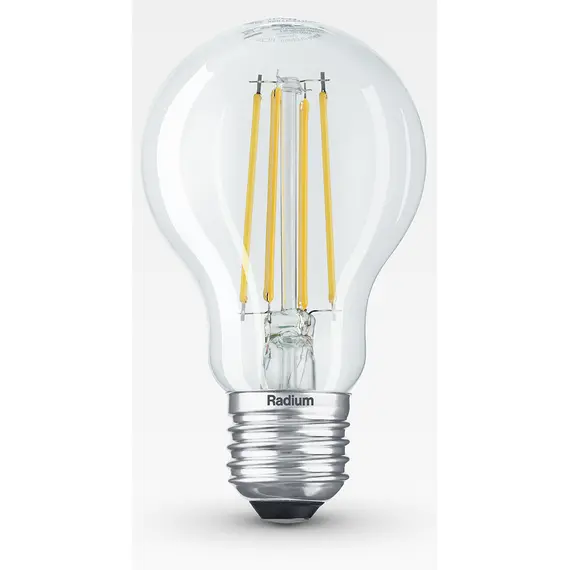 E27 5.9W 3000K Radium LED крушка Filament 806lm A60 | Osvetlenieto.bg