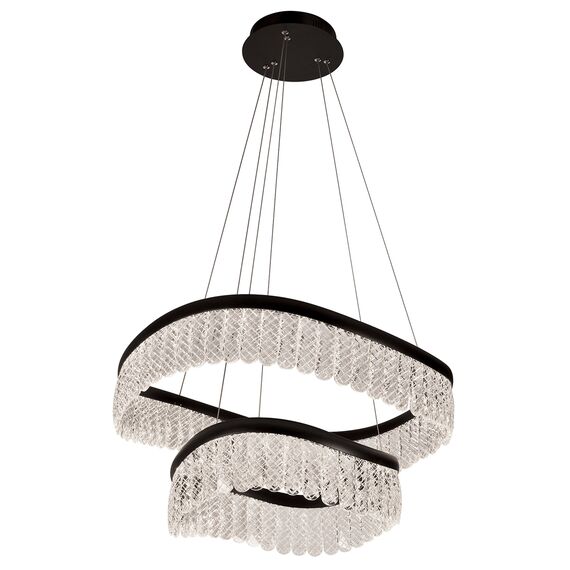 LED Кристален полилей CRYSTAL 4291600 Viokef 51W 3000K | Osvetlenieto.bg