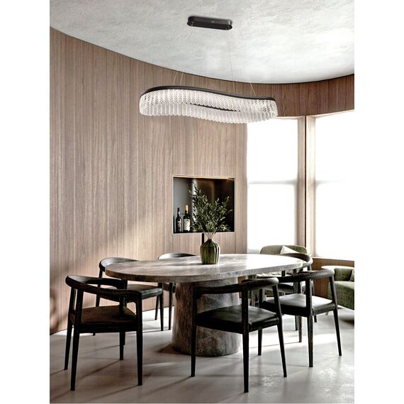 LED Кристален полилей CRYSTAL 4291700 Viokef 41W 3000K | Osvetlenieto.bg