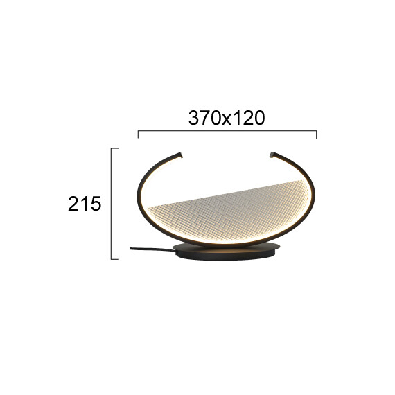 LED Настолна лампа ADELE 4302300 Viokef 20W 3000K | Osvetlenieto.bg