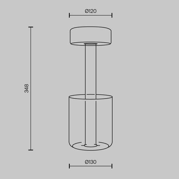LED Настолна лампа AI Collaboration MOD229TL-L3B3K3 Maytoni 3W 2200K-4000K | Osvetlenieto.bg