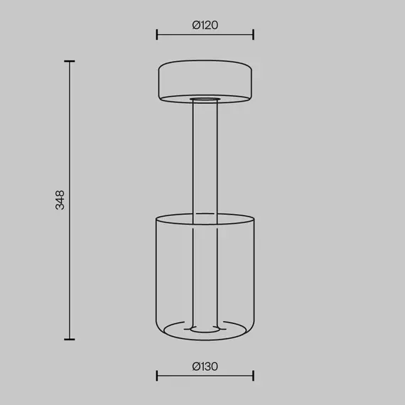 LED Настолна лампа AI Collaboration MOD229TL-L3G3K1 Maytoni 3W 2200K-4000K | Osvetlenieto.bg