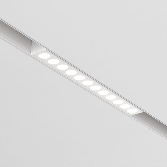 LED осветител за магнитна шина бял Exility-thin Points TR031-2-12W3K-W Maytoni 12W 3000K | Osvetlenieto.bg