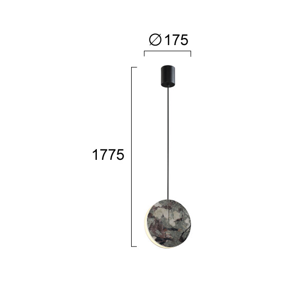 LED Пендел ANAIS 4300800 Viokef 8W 3000K | Osvetlenieto.bg