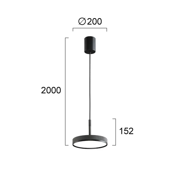LED Пендел DON 4300300 Viokef 24W 3000K | Osvetlenieto.bg