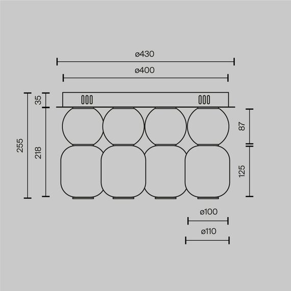 LED Плафон Drop MOD273CL-L60G3K Maytoni 60W 3000K | Osvetlenieto.bg LED Плафон Drop MOD273CL-L60G3K Maytoni 60W 3000K | Osvetlenieto.bg