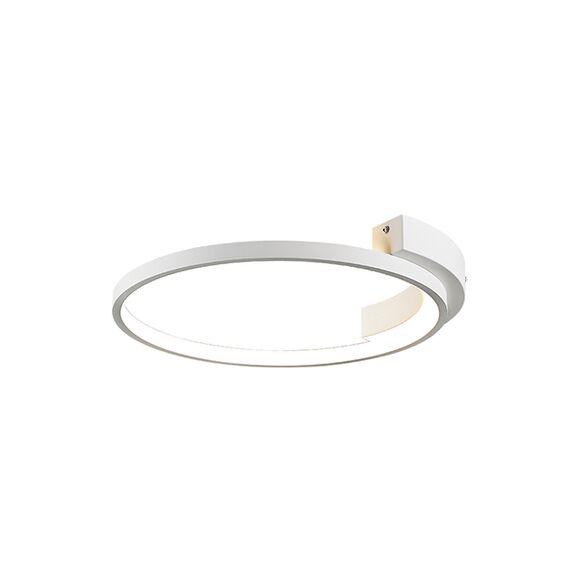 LED Плафон ZAMBELIS 2075 CEILING LIGHT ALUMINUM &SILICON  SANDY WHITE 25W 3000K | Osvetlenieto.bg