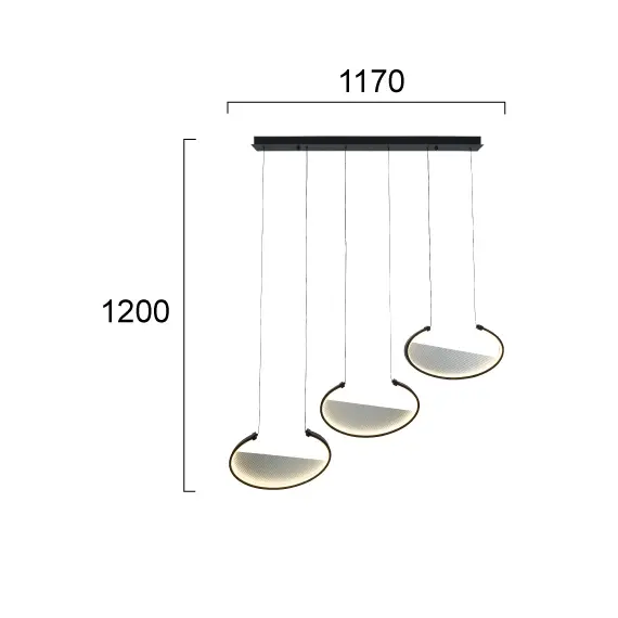 LED Полилей ADELE 4302100 Viokef 60W 3000K | Osvetlenieto.bg