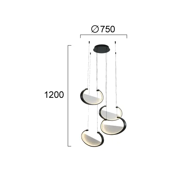 LED Полилей ADELE 4302200 Viokef 85W 3000K | Osvetlenieto.bg