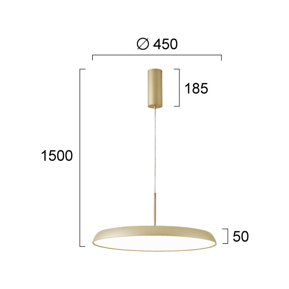 LED Полилей ART 4303400 Viokef 41W 3000K | Osvetlenieto.bg
