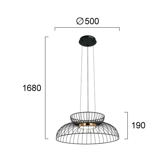 LED Полилей IGOR 4303800 Viokef 9W 3000K | Osvetlenieto.bg