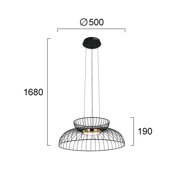 LED Полилей IGOR 4303800 Viokef 9W 3000K | Osvetlenieto.bg
