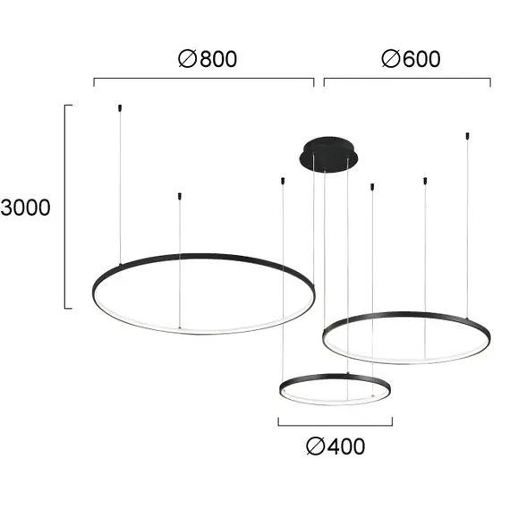 LED Полилей MAXIMOS 4301100 Viokef 70W 3000K-6000K | Osvetlenieto.bg