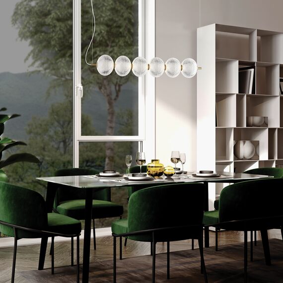 LED Полилей PELLUCID 4297800 Viokef 23W 3000K | Osvetlenieto.bg