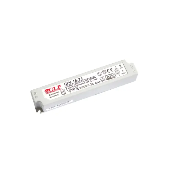 LED захранване 18W 24V GLP IP67 GPV-18-24 | Osvetlenieto.bg