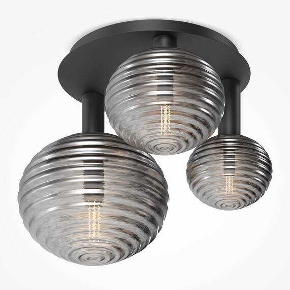 Плафон Reels MOD268CL-03B Maytoni 3xE14 | Osvetlenieto.bg
