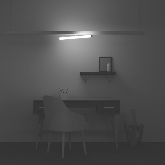 Bluetooth LED осветител магнитна шина Exility Larc TR086-4-25W-DS-W Maytoni 25W 3000K-6000K | Osvetlenieto.bg