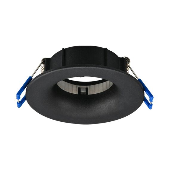 Черна кръгла луна вграждане TETRA | Osvetlenieto.bg