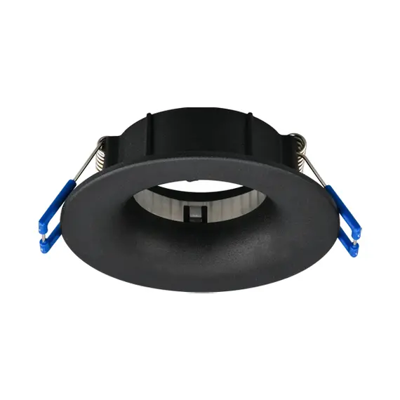 Черна кръгла луна вграждане TETRA | Osvetlenieto.bg