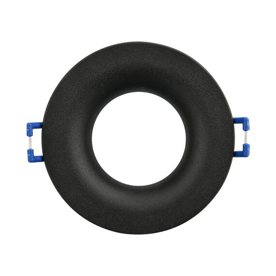 Черна кръгла луна вграждане TETRA | Osvetlenieto.bg