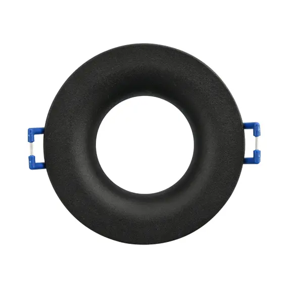 Черна кръгла луна вграждане TETRA | Osvetlenieto.bg