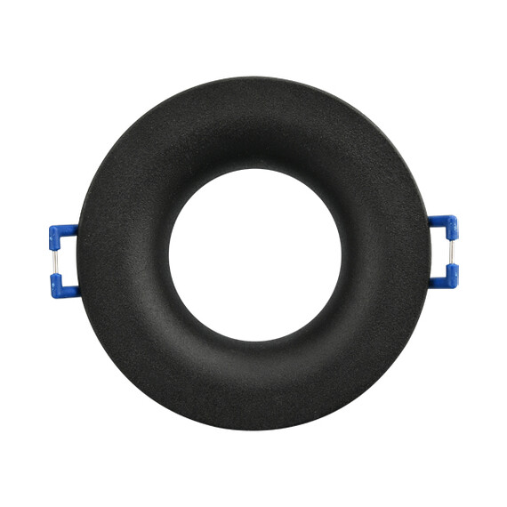 Черна кръгла луна вграждане TETRA | Osvetlenieto.bg