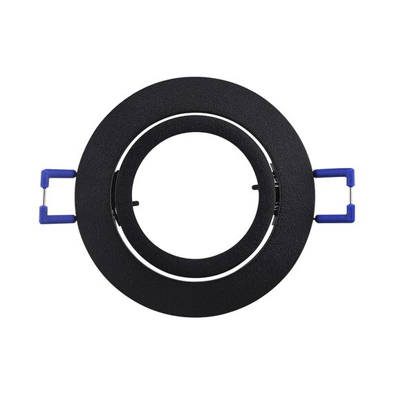 Черна кръгла луна за вграждане MITTO | Osvetlenieto.bg