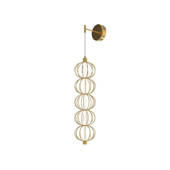 LED Аплик Golden Cage MOD216WL-L10G3K Maytoni 17W 3000K | Osvetlenieto.bg