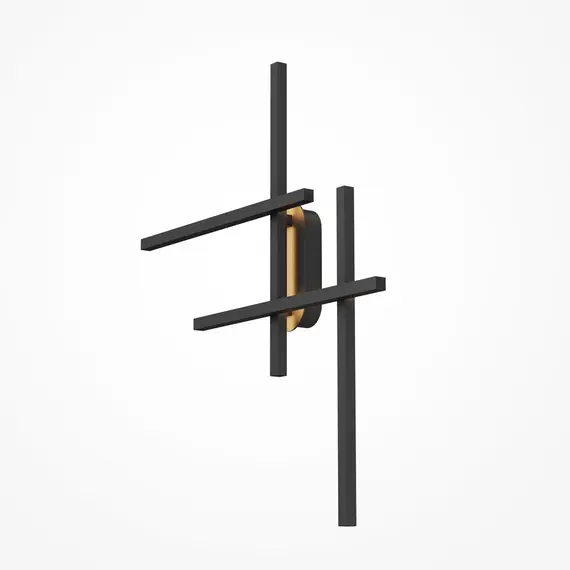 LED Аплик Halo MOD248WL-L24BK Maytoni 24W 3000K-4000K | Osvetlenieto.bg