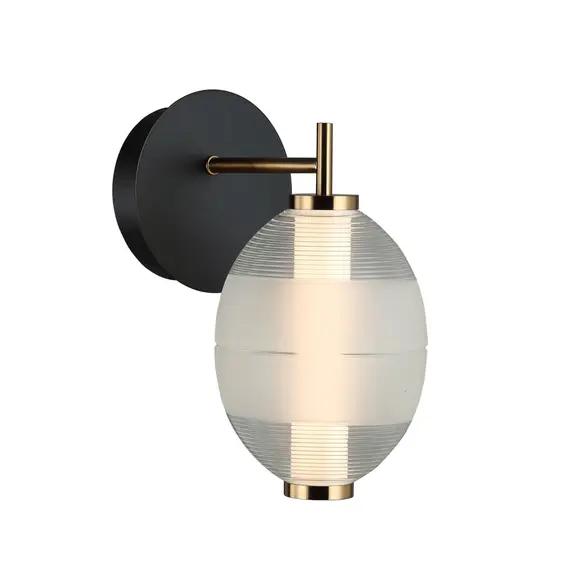 LED Аплик Rinot WL-45372-1-WH-CL Italux 8W 3000K | Osvetlenieto.bg